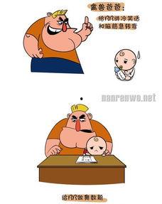 禽兽爸漫画,幽默演绎亲子生活的欢乐与挑战
